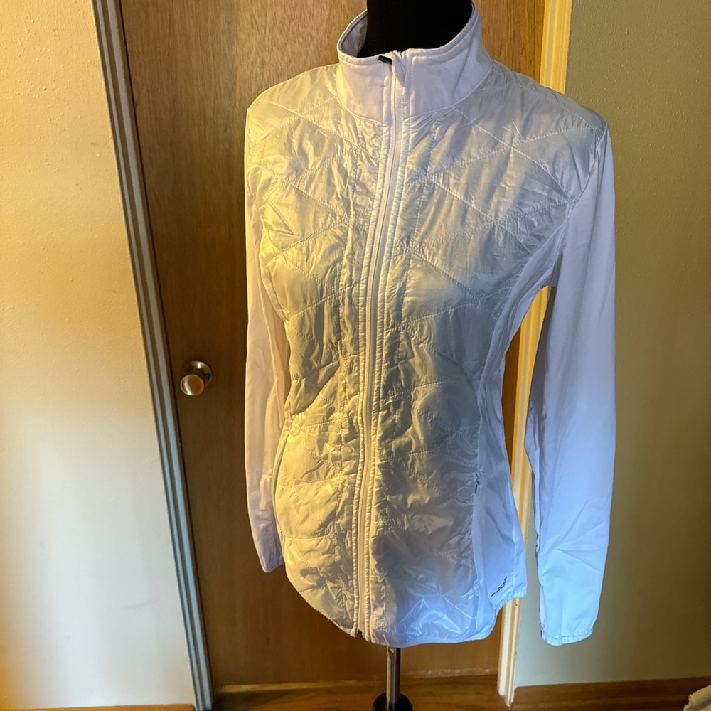 Bcg white womens windbreaker jacket